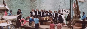 La Vaudoise prend l'eau de mer à Brest en juillet 2004